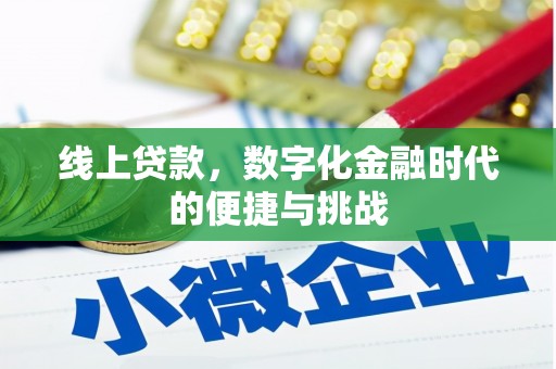 乌当线上贷款，数字化金融时代的便捷与挑战
