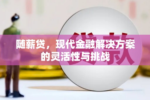 乌当随薪贷，现代金融解决方案的灵活性与挑战