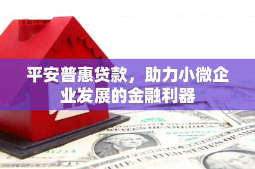 乌当平安普惠贷款，助力小微企业发展的金融利器