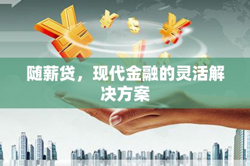 乌当随薪贷，现代金融的灵活解决方案