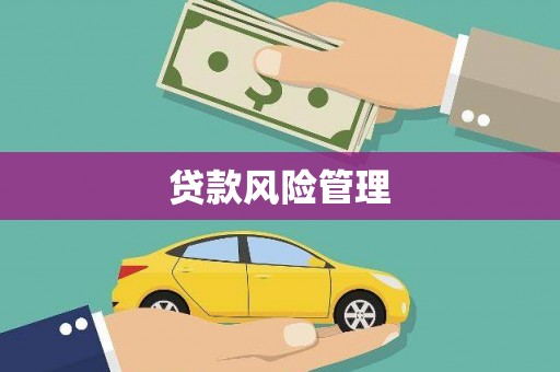 乌当贷款风险管理