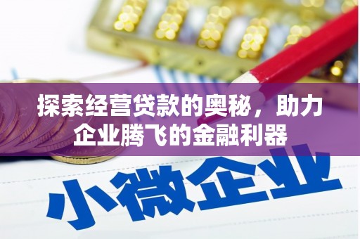 乌当探索经营贷款的奥秘，助力企业腾飞的金融利器