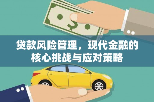 乌当贷款风险管理，现代金融的核心挑战与应对策略