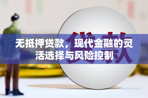 乌当无抵押贷款，现代金融的灵活选择与风险控制