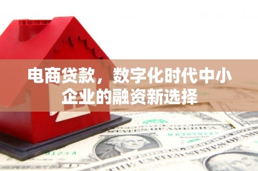 乌当电商贷款，数字化时代中小企业的融资新选择