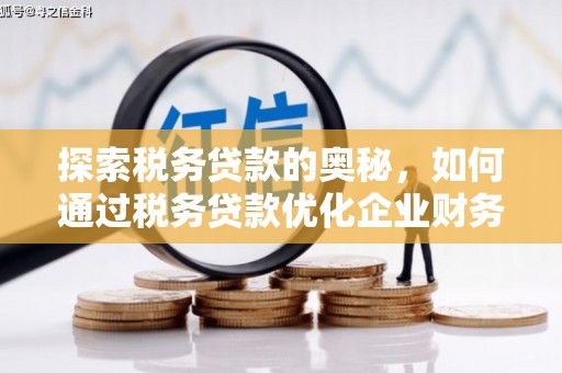 乌当探索税务贷款的奥秘，如何通过税务贷款优化企业财务