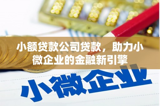 乌当小额贷款公司贷款，助力小微企业的金融新引擎