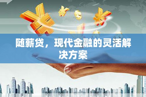乌当随薪贷，现代金融的灵活解决方案
