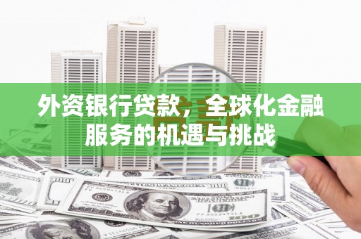 乌当外资银行贷款，全球化金融服务的机遇与挑战