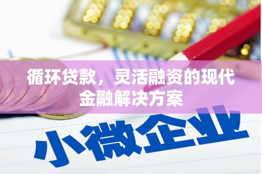 乌当循环贷款，灵活融资的现代金融解决方案